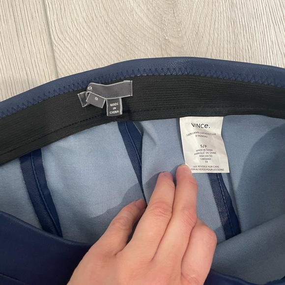 Vince Lamb Leather Pants - Picture 8 of 15